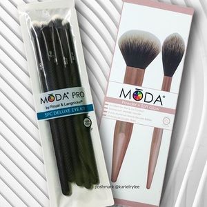 $60 Bundle Makeup Brushes MODA Eyeshadow Eye Cosmetics Face Powder Highlighter